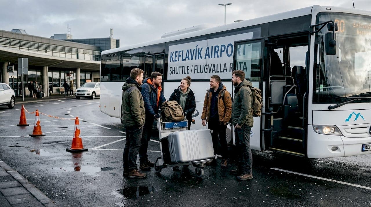 Group airport transportation in Iceland: complete 2026 guide
