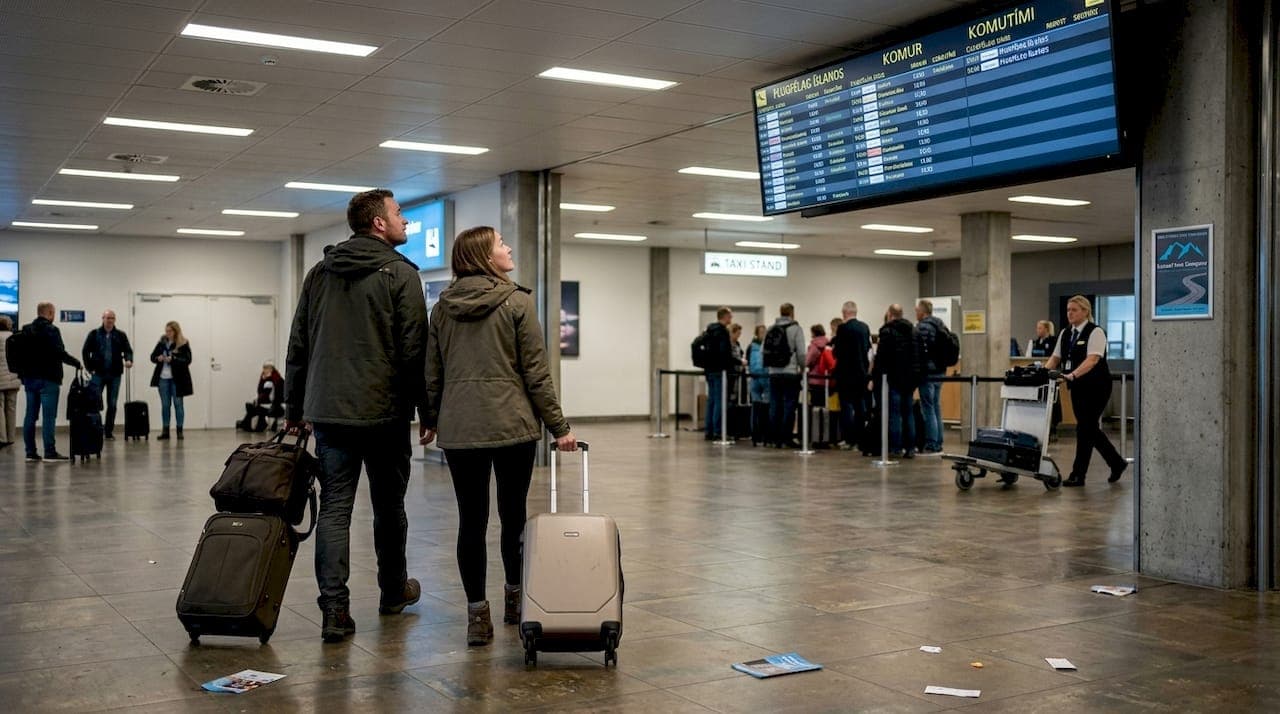 Step-by-step workflow for stress-free Iceland arrival transport